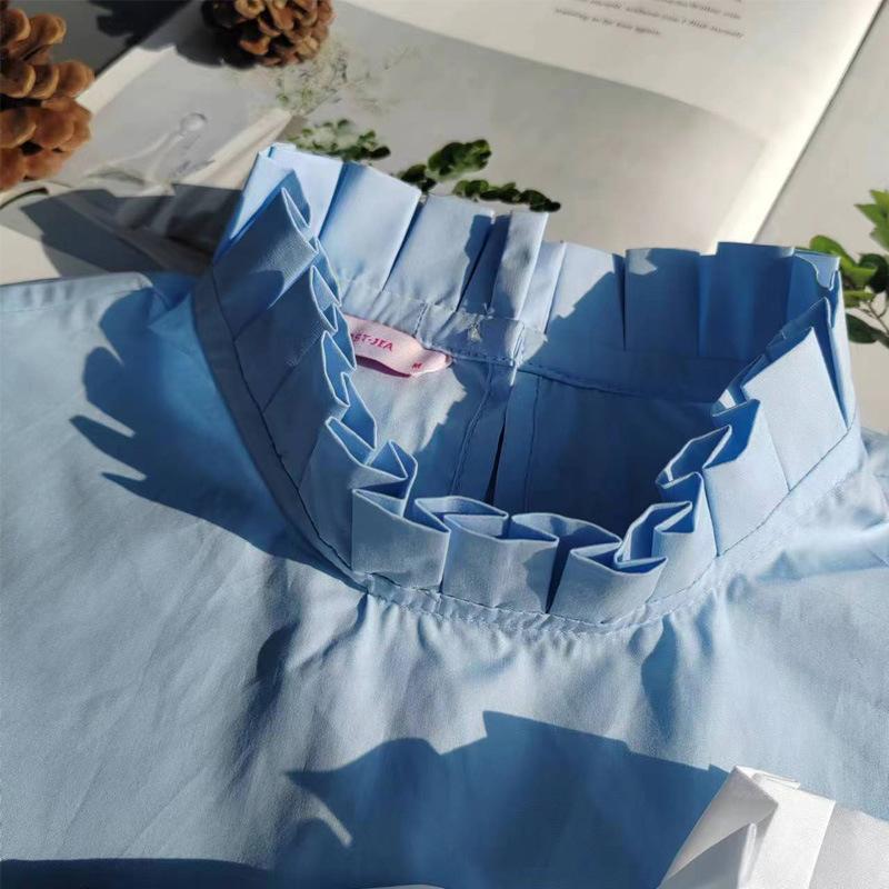 A211 Season Fake Collar Women'S Versatile Folding Collar Cotton Fake Collar Shirt Collar Sweater Decorative Collar Lace Collar
