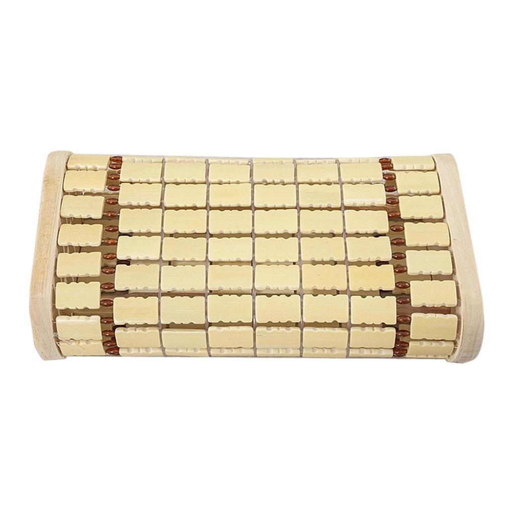 Bamboo Sauna Headrest Pillow Sauna Pillow Smooth Comfortable Handmade Hollow Pillow