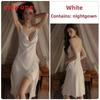 Sexy Solid Color Womens Satin Sleep Dress And Robe Set For Comfortable Nightwear