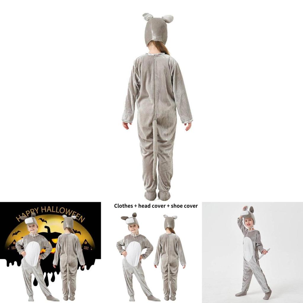 Zábavný a pohodlný kostým osla pro děti na Halloween a hraní