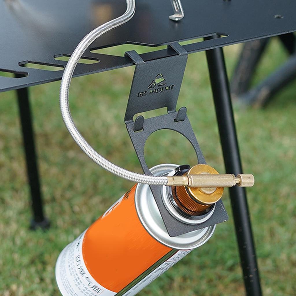 Gas Tank Hanger Clip Camping Gas Canisters Stand Gas Canisters Hangings Hook for Camping Table Hanger Gas Tank Hook