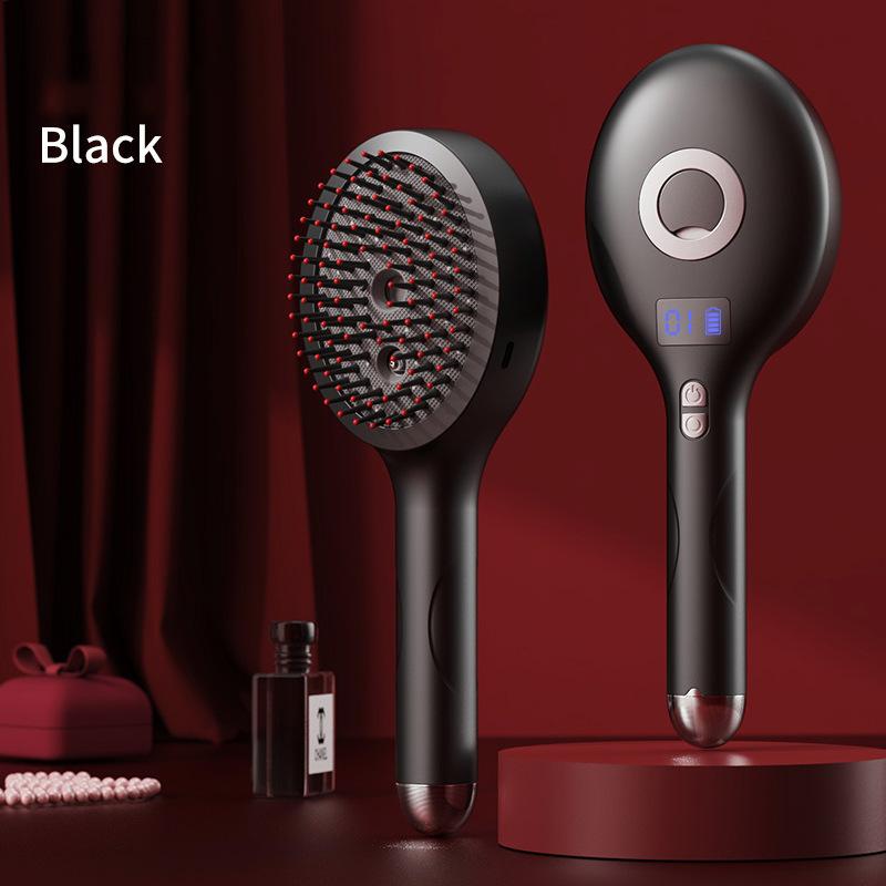 Wireless Vibration Micro-current EMS Head Massage Red light Medicine Spray Massage comb Relax scalp Anti-hair Loss Massager