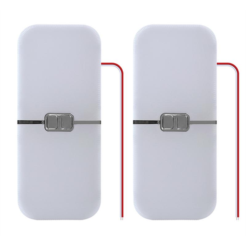 

Dimmable LED Light Fixture 204 Leds 3 Color TEM Camper Lights For RV/Car/Trailer Boat