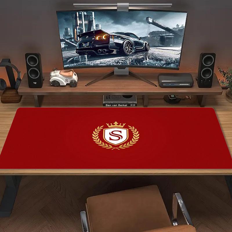 Standard De Lige Mauspade Großes Gaming-Tischkissen Rutschfest Laptop Tablet Großes Mauspade XXL Matte Mini-PC-Spielmatte Mit Verriegeltem Rand