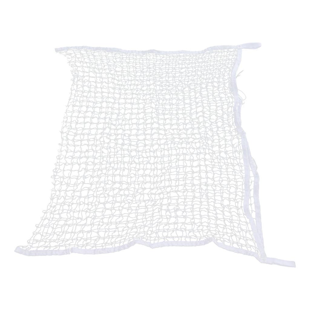 Hay Net Bag PE Woven Rope Mesh Hole Bag Horses Slow Feeder Forage Storage Pouch White 60x90cm / 23.6x35.4in