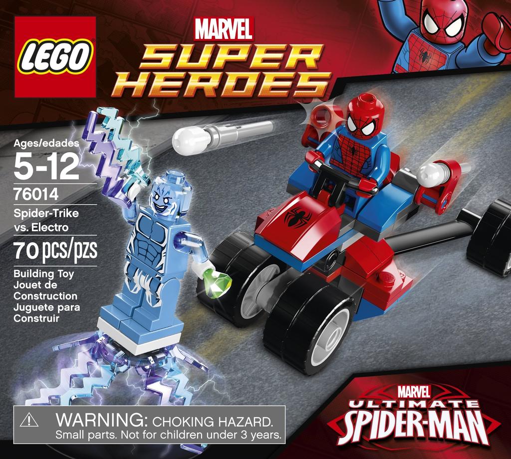 LEGO Superheroes 76014 SpiderTrike Electro 6062359 [LEGO] Vs. [Item]