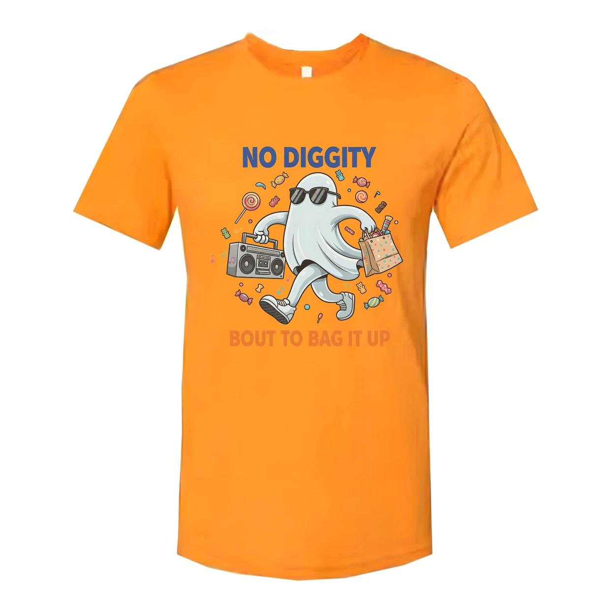 

No Diggity Bout To Bag It Up Unisex T Shirt Graphic Tee 2XL