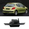 Car Tail Door Opening Panel for Peugeot 206 207 8726Q0 8726Z6 9686123880 Replacement Car Back Door Handle Auto Accessory