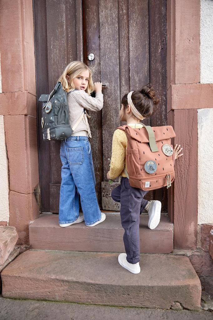 LASSIGG Mini Rolltop Backpack Happy Prints Mini Rolltop Backpack [LASSIG]