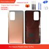 For Xiaomi Redmi Note 10 Pro M2101K6G, M2101K6R Glass Back  Cover Rear Door Housing Replacement Spare Repair Parts + 8 Pcs Tools