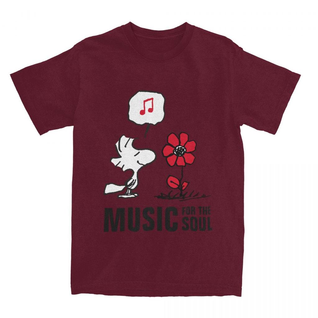 Woodstock Smelling The Flowers T Shirts Merch Men Women's 100% Cotton Vintage T-shirt Short Sleeve Clothing Adult