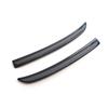 2PCS Rear Spoiler Extension Lip Fins for Mini Cooper F56 F55 2014+ S /JCW Spoiler Red Carbon Fiber Black Color Auto Part Styling