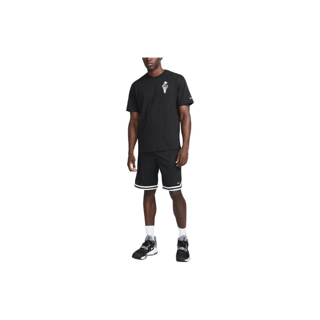 Nike Printed Graphic Casual Short-Sleeve T-Shirt for Men In Black