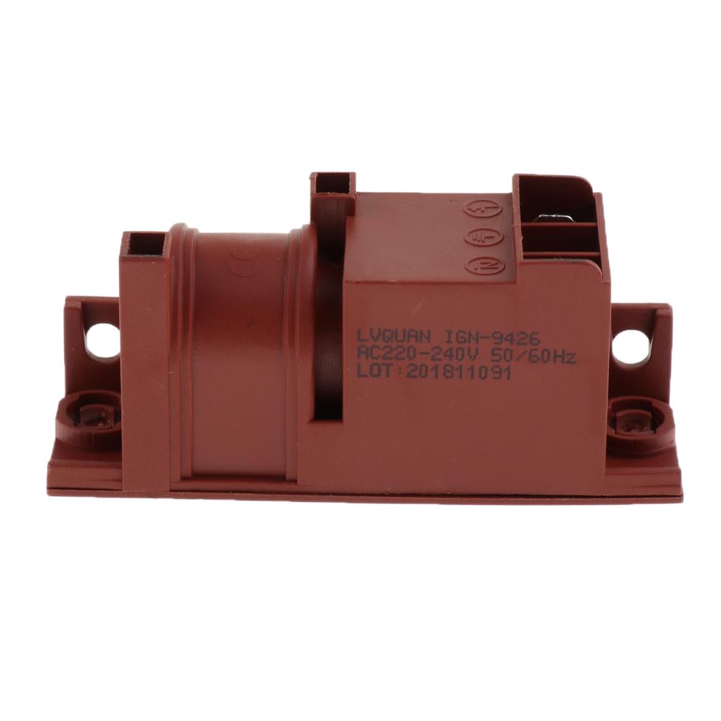 2-Terminal Connections Pulse Igniter Ensures Combustion System Ignites Safely Pulse Igniter BBQ Igniter Kit Parts Replacements