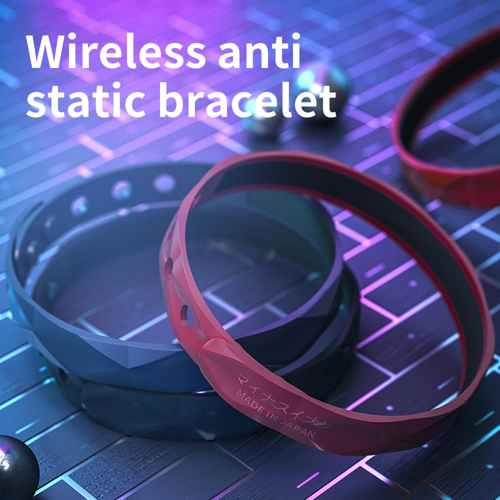 Bracelet d'énergie étanche sans fil antistatique pour l'extérieur