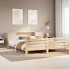VidaXL Bed Frames Without Mattress 180x200 Cm Solid Pine Wood 3309887