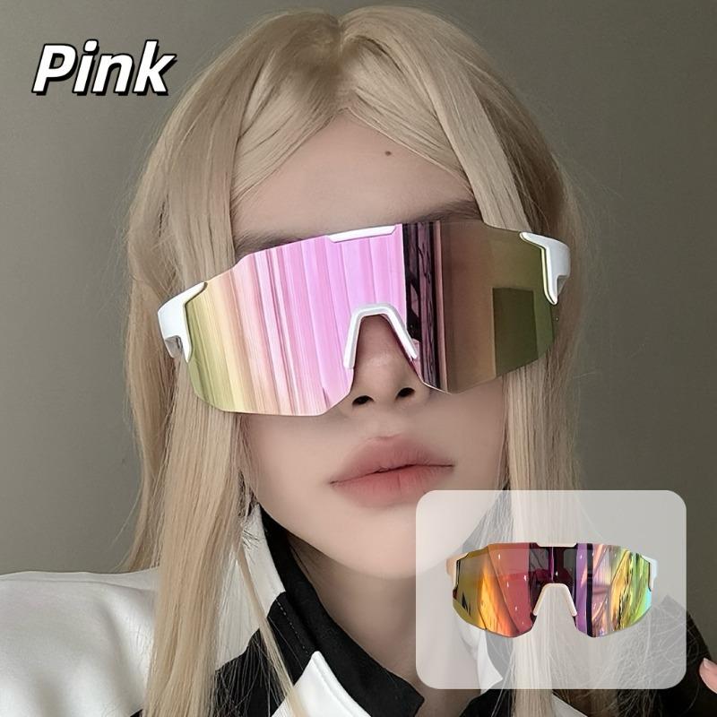 2PCS unisex fashionable glasses windproof and lightweight sports outdoor dressing up trendy casual glasses