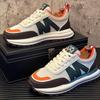 Breathable Casual White Sneakers, Trendy Thick-soled, Fashionable and Versatile, Lightweight and Sporty Dad Shoes  B37