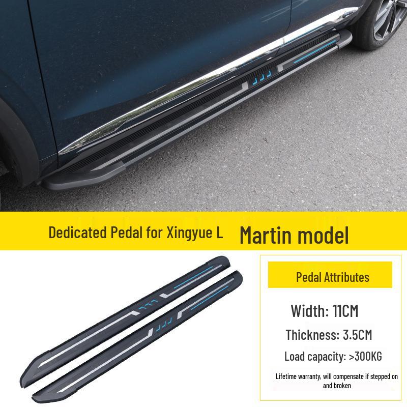 Geely Xingyue L/Boyue L Thor HiX Hybrid Side Step Pedal Modification