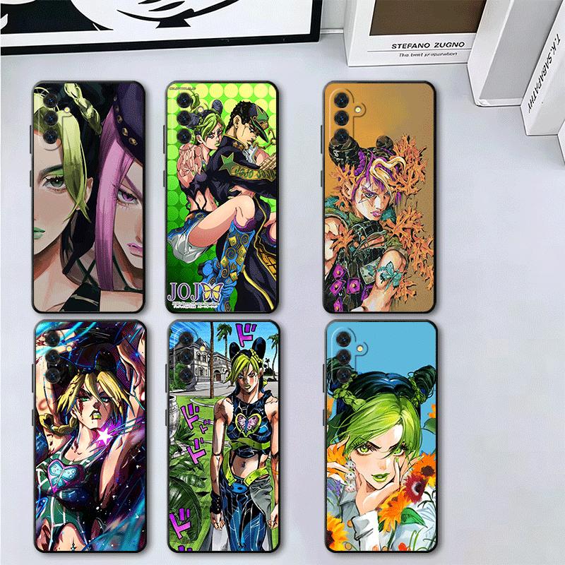 JoJo Adventure Jolyne Cujoh Soft Phone Case for Samsung A17 A37 A57 A16 A26 A36 A56 A15 A25 A35 A55 A14 A24 A34 A54 A13 A23 A33