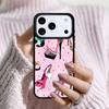 Fashion High Heels Girl Flower Phone Case For Apple iPhone 17 Air 16E 15 14 Plus 13 12 11 Pro Max Mini Funda Cover