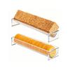 Acrylic Desktop Cookie Tray Set, Multifunctional Platter of Square, Rectangular, Circular, and Hexagonal Cookies, Exquisite Design