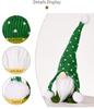 Christmas Faceless Rudolf Doll with Knitted Hat Ornament