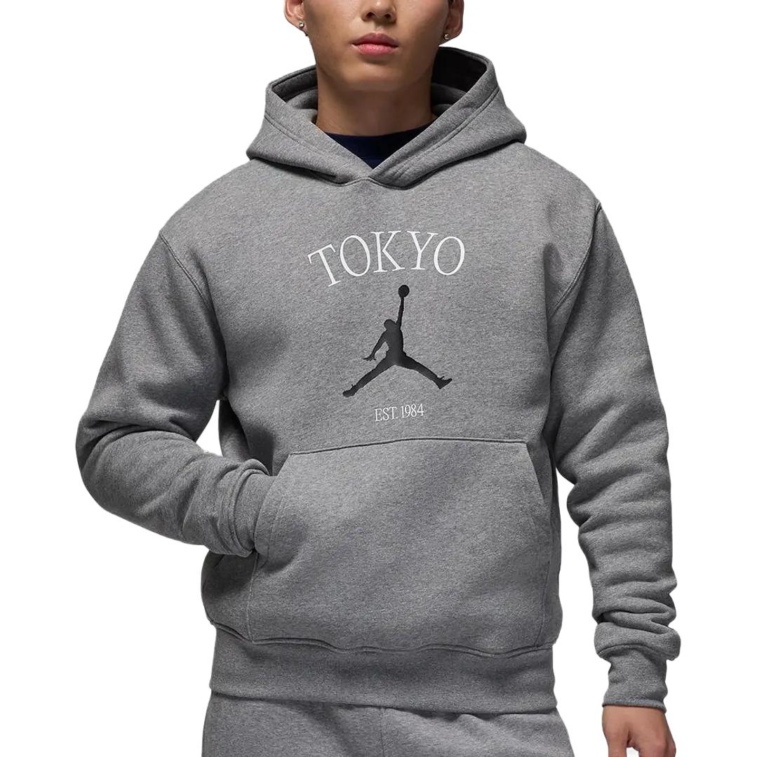 Jordan Jumpman Tokyo Pullover Logo Print Hoodie Men hoodies HF1517-091 S
