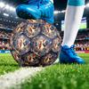 Pallone da Calcio Misura 5 Stampato France Football Resistente all'Usura Standard per Allenamento Adulti Regalo per Fan per Partite Sportive Indoor Outdoor