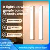 Intelligent Human Body Induction Light Strip USB Charging Bedroom Lighting Tool Magnetic Wardrobe Light Automatic Sensing