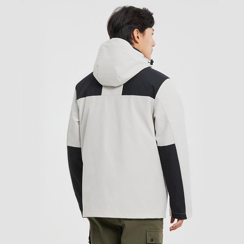 New Three-in-one Stormtrooper Men Outdoor Windproof Waterproof Two-piece Winter Coat Women's Stormtrooper