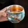 Zhexuan Phoenix 999 Silver-Gilt Ceramic Master Tea Cup