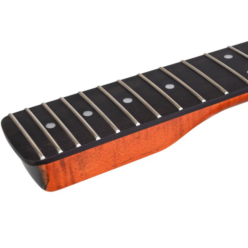 Electric Guitar Neck Replacement for Guitar Neck DIY Parts Replacement 22 Rose Wood Fretboard