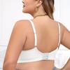 Large Size Push-up Comfortable Underwear for Big Breasts Small Adjustment Underwire Sexy Women's Bra