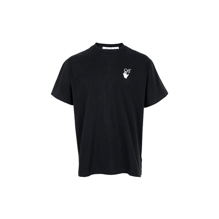 Off-White Degrade Arrow Over Tee 'Black/Multicolor' Men's OMAA038F21JER0021084