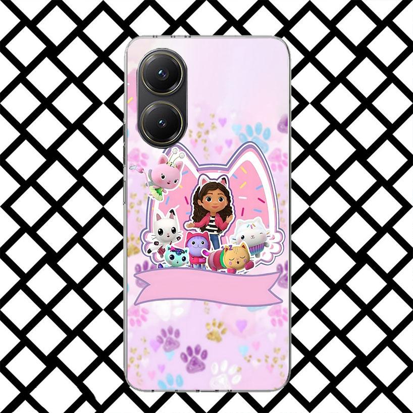 Cartoon Gabbys Dollhouse Phone Case for Xiaomi Poco F7 Ultra X7 X6 X5 Pro X4 Gt M8 M7 Redmi 15 15C 13 13C 12 12C Soft Cover Fund