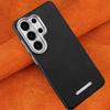 Luxury Business Magnetic Leather Case for Samsung S26 Ultra S25 S24 Plus S23 Lens Protection Comfortable Grip Magnetic Cover