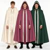 Medieval Hooded Cape, Vintage Court Embroidered Lace Cape, Halloween Costume