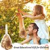 Butterfly Feeder For Garden Wooden Weather-Resistant Hangable Butterfly House Garden Decor For Backyard Balcony Yard Wedding