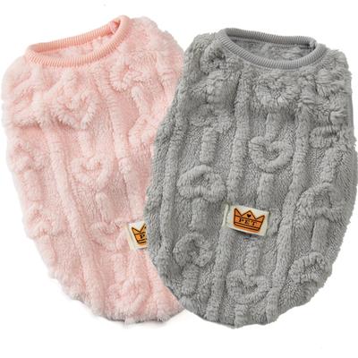  Winter Warm Dog Clothes For Small Dogs Cats Outdoor Soft Cozy Fleece Jacket Vest Coat Pet Chihuahua Yorkies Corgi Costume