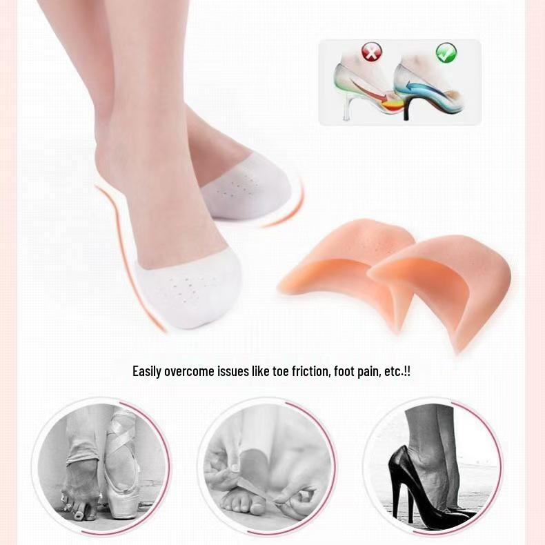 Silicone Toe & Forefoot Protection Sleeves | High Heel Relief Pads