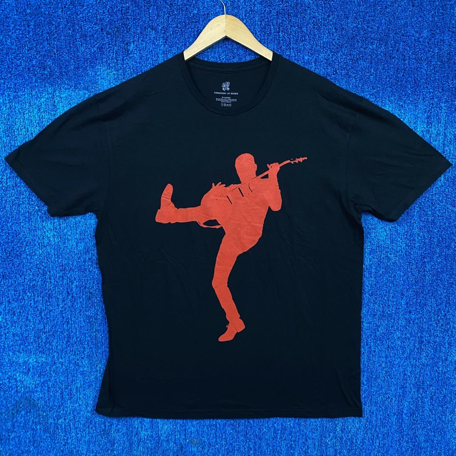 Bryan Adams Canada Live Rock Black T-shirt Size XL Unisex T-Shirt L