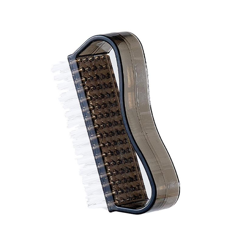 

3 Colors Hard Nail Cleaner Dust Nail Brushes Nail Art Manicure Pedicure Remove Dust Plastic Nail Cleaning Brushes Salon Tools