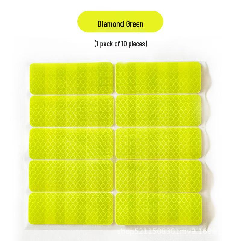 Waterproof Luminous Reflective Safety Sticker for Cars and Electric Vehicles