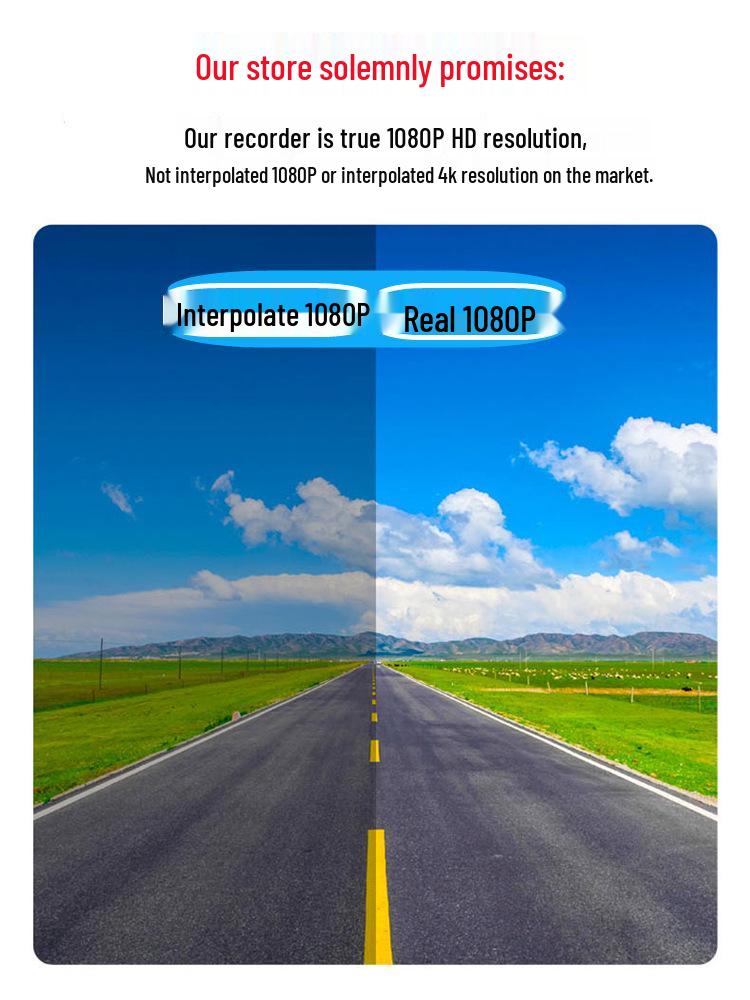 Waterproof HD Motorcycle Dash Cam with Anti-Shake Technology