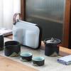 Taoxun Portable Japanese Ceramic Kung Fu Tea Set