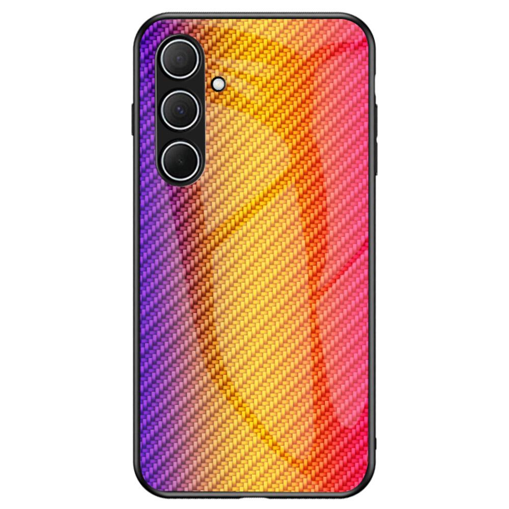 

Чехол для Samsung Galaxy A56 5G, закаленное стекло, противоударный чехол для телефона Golden Fiber