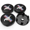 4pcs 60mm Car Wheel Center Hub Cap Auto Rim Covers Emblem Badge For Ford Focus Fiesta Mondeo Ranger Kuga Mustang ST Accessories