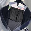 High waist elastic waist sports shorts women's loose casual outer wear summer new wide leg pants home pajama pants tide