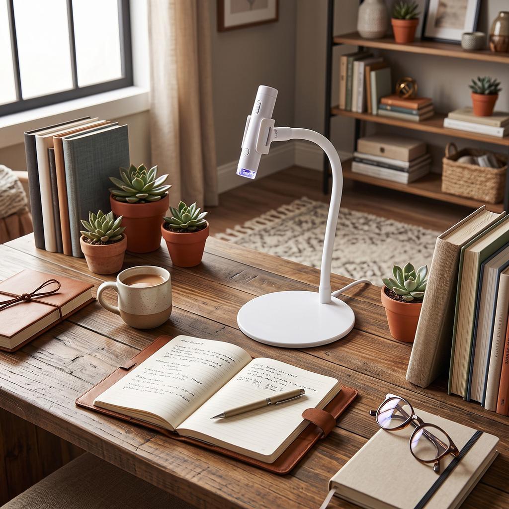 Nail Lamp Stand Hands   360 Degree   Handheld Nail Light Stand with Magnetic Base for Home Salon